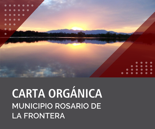 Carta Orgánica de Rosario de la Frontera