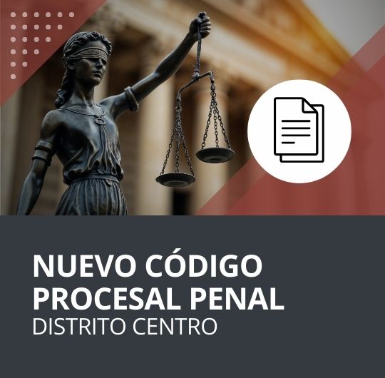 Código Procesal Penal - Distrito Centro