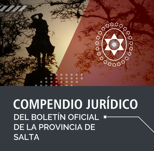 Compendio Jurídico de la provincia de Salta